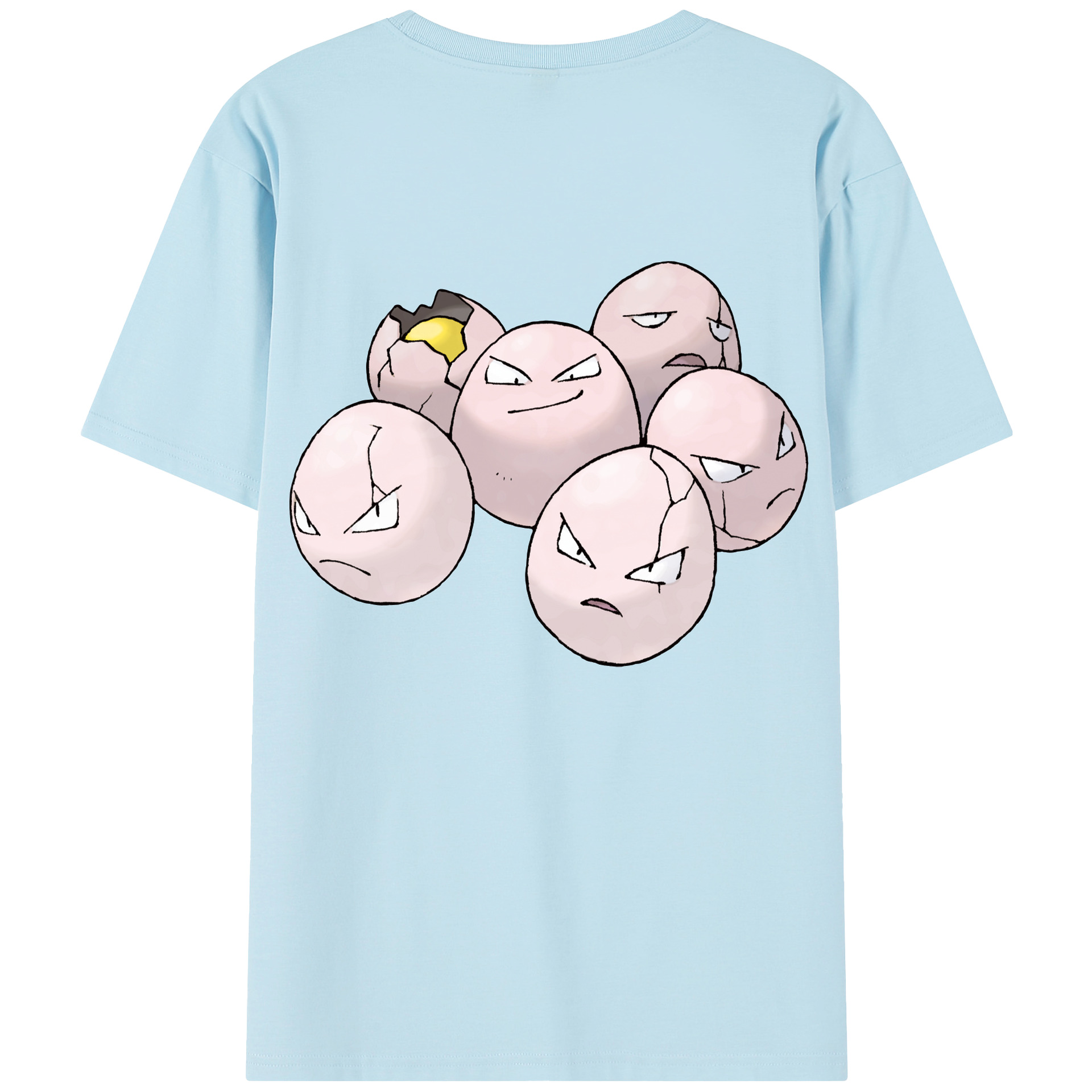 （画像用） ポケットモンスター Pokémon 綿100％半袖Tシャツ（背面プリント）